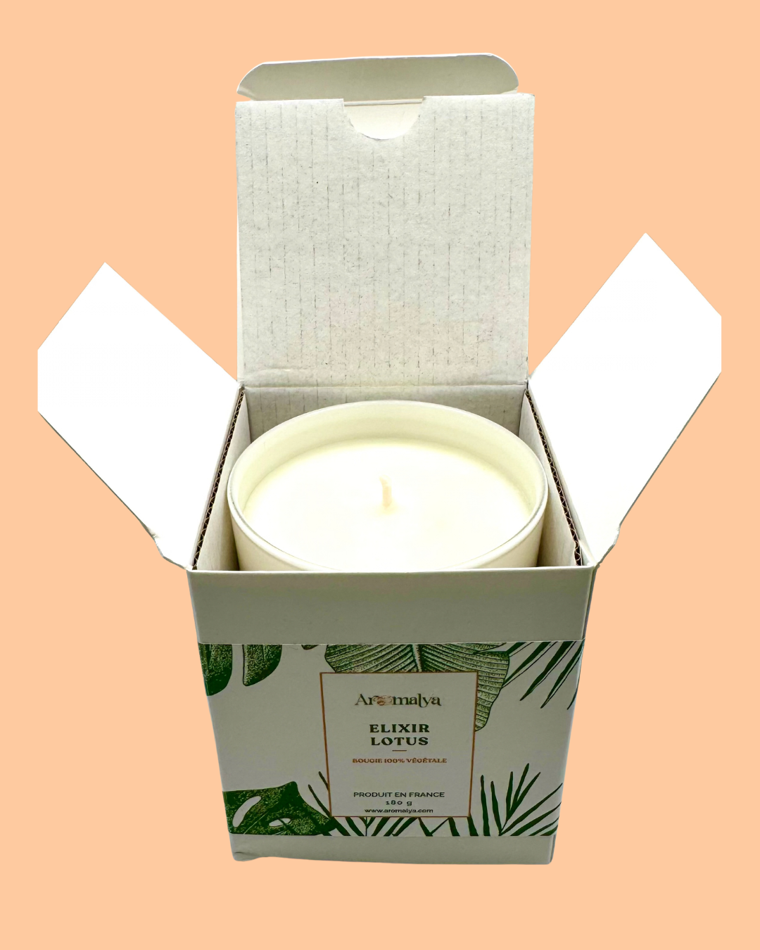 Bougie végétale Lotus Elixir – Image 3
